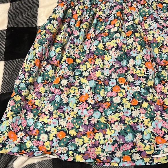 GAP Floral Puffy Sleeved dress size XL - Picture 9 of 12